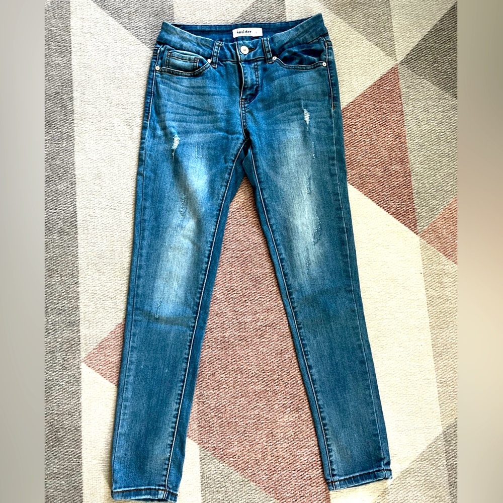 Insider Distressed Skinny Jeans